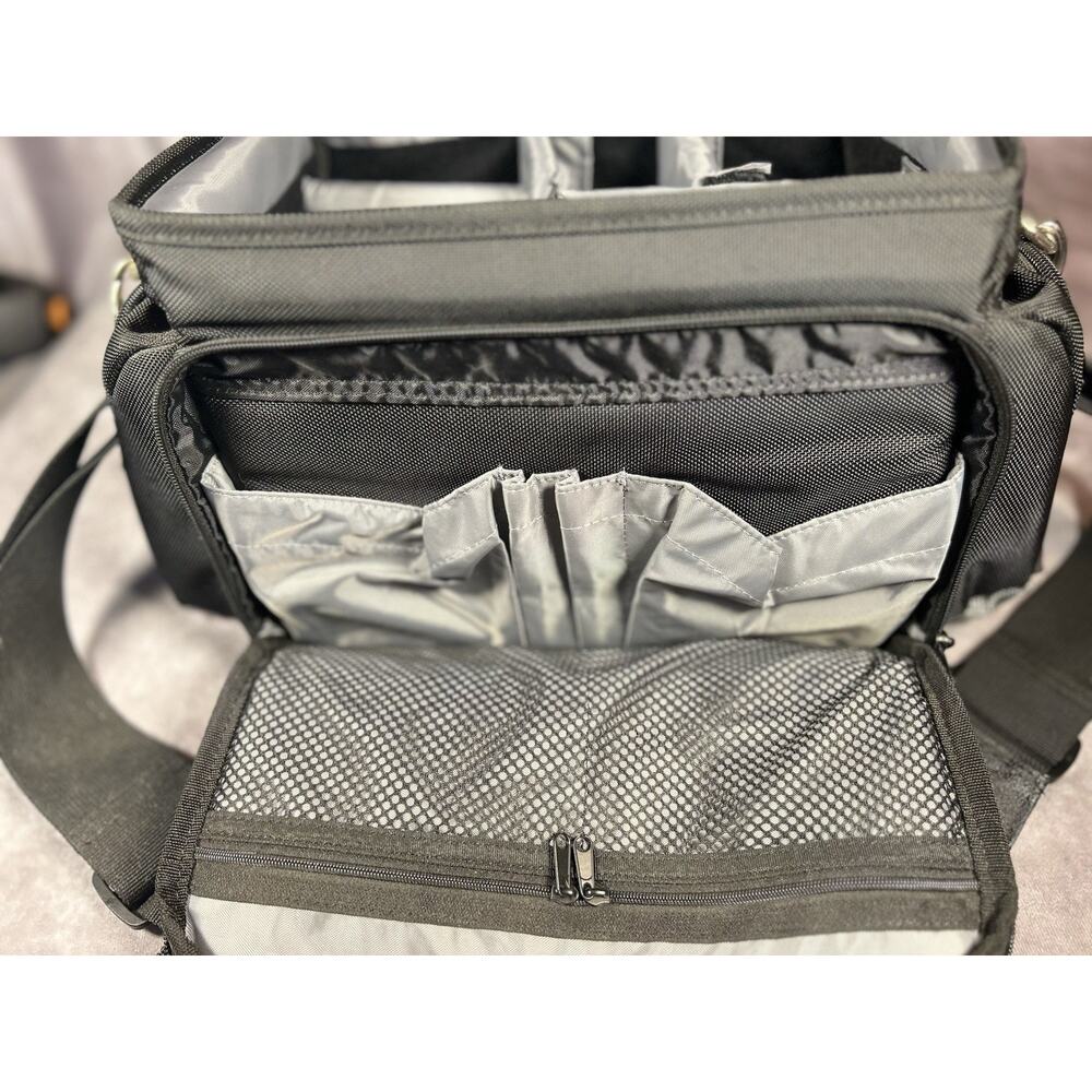 Canon 200DG Deluxe Camera Bag 9320A003 DSLR Padded Shoulder Case Black - Picture 4 of 7